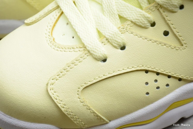 Kick Theory Yellow Jordan Retro 6 (GS) Dynamic 543390-800 Floral Air 0722